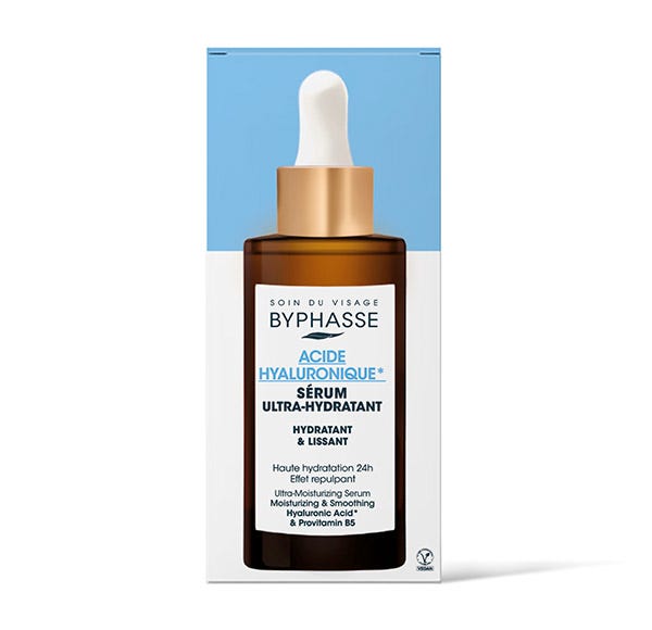 Sérum ultra-hydratant BYPHASSE à l'acide hyaluronique – vue 2