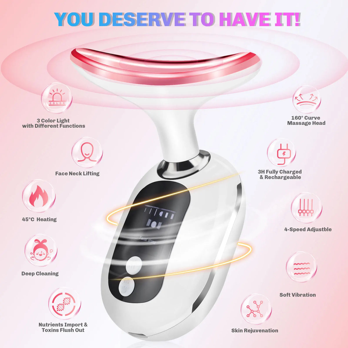 Appareil lifting visage et cou Selyora – vue 6