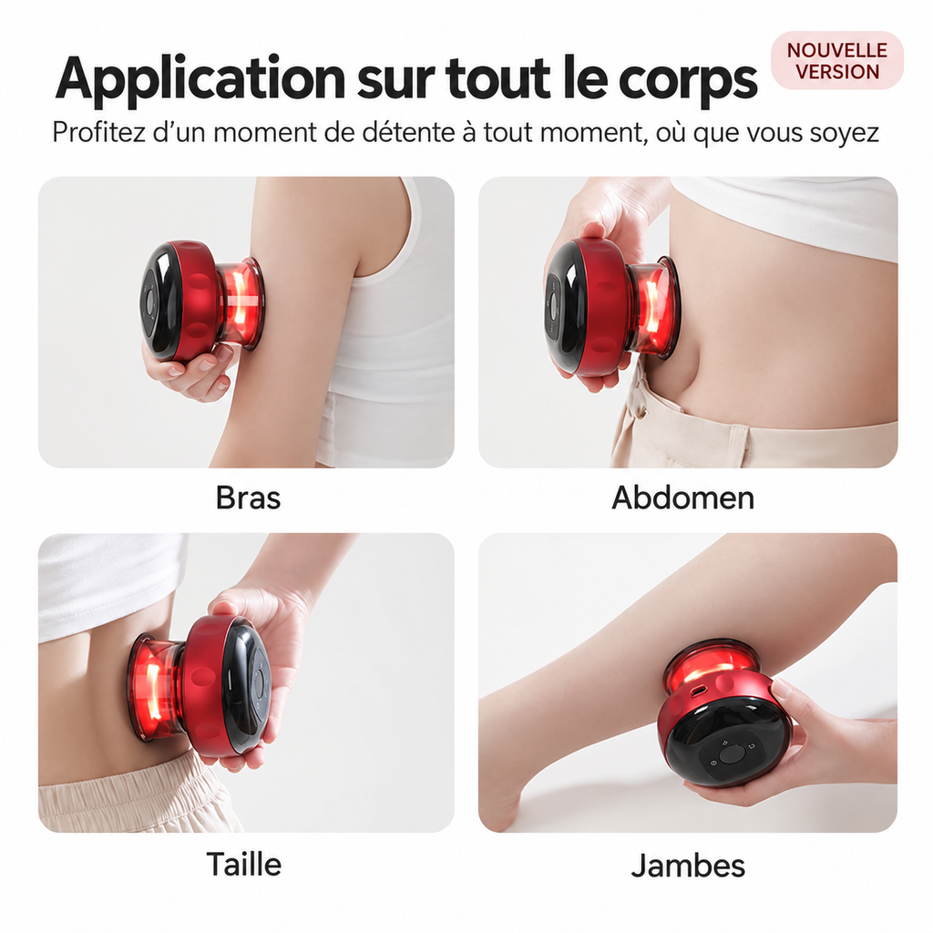 Appareil de massage ventouse chauffant Selyora – vue 4