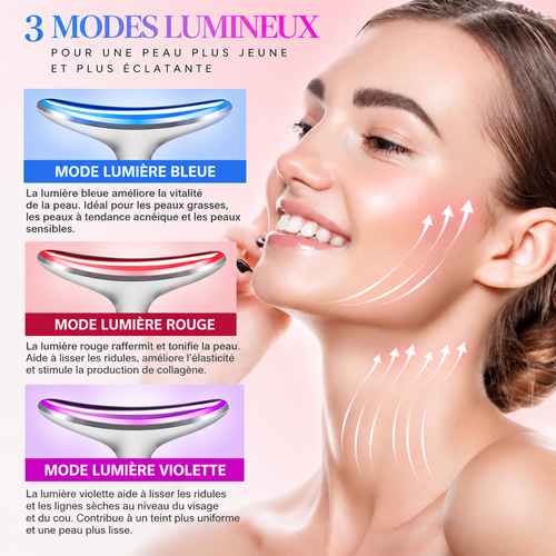 Appareil lifting visage et cou Selyora – vue 2