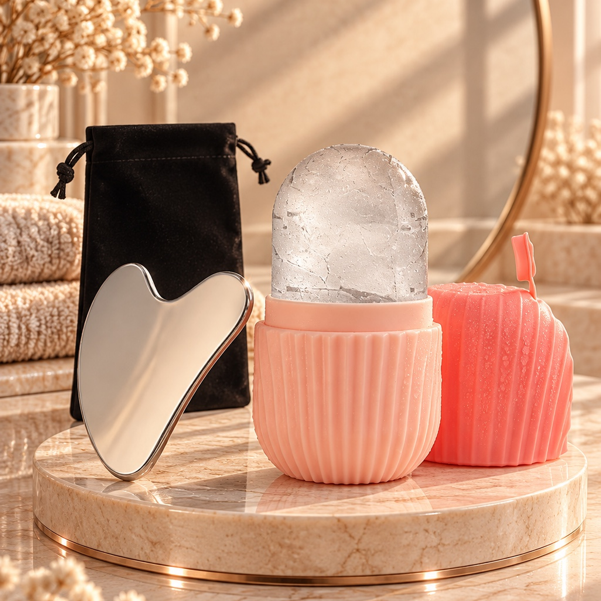 Kit glace et gua sha Selyora