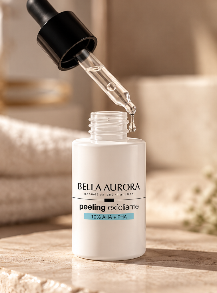 Peeling exfoliant Bella Aurora 10% AHA + PHA – vue 3